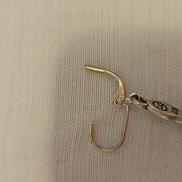 Women's Running Athletic Half Marathon Earrings 13.1 Shoe Print Sterling 9.25 - Picture 3 of 4